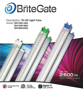 01 BriteGate T8 LED Tube-1